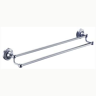 China Modern Bathroom Accessories Wall Mounted Double Towel Racks for sale