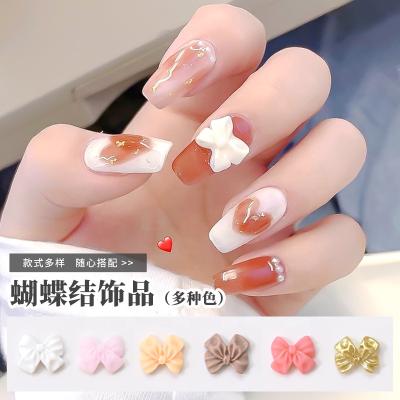 China Nail Charms 3D Butterfly Nail Charms 11 Colors Acrylic Butterfly Nail Charms For Nail Art Decoration for sale