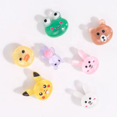 China Nail Charms Three-Dimensional Kawii Nail Jewelry Cute Bear Jewelry High-speed Transfer Beads Transparent Diamond Nail Charms for sale