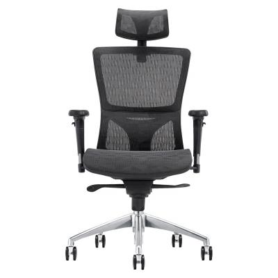 China 3D Mesh Office Chair Commercial Ergonomic Office Furniture Armchair (Height) High Adjustable Back Headrest for sale