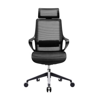 China Adjustable (Height) Customized Ergonomic Executive Executive Chair Black Mesh Chair Office for sale