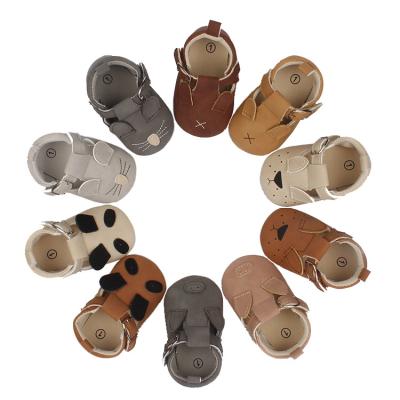 China Other Spring And Autumn New Cartoon Animal Nubuck Leather Novelty Unisex Baby Shoes for sale