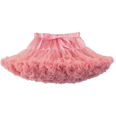 China Anti-wrinkle Fashion Yarn Design Kids Girls Cute Multicolor Net Princess Tutu Skirts for sale