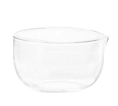 China Customized Viable Food Grade Large Glass Bowl Fruit Salad Transparent Glass Bowl for sale