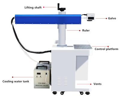 China 3D 50W 60W CO2 Laser Engraver Engraving Cutting Machine 3d Laser Engraving Machine for sale