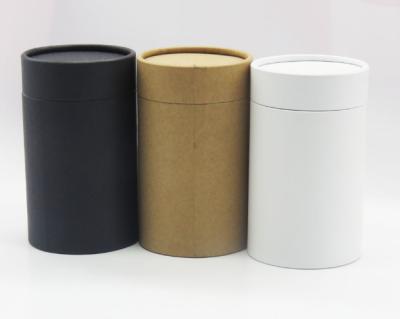 China Recyclable White Color Eco Friendly Paper Tube Packaging Accept Customize for sale