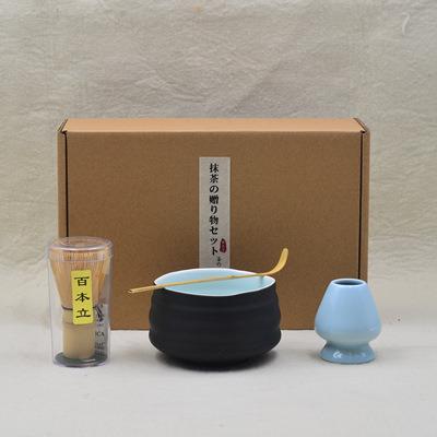 China Accept Recyclable Customize Logo Bamboo Matcha Beater Gift Box / Matcha Bowl Sets for sale