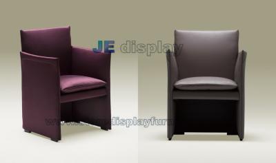 China Reception Upholstery Furniture Modern Sofa made by Stainless steel legs with clean fiber fabric for sale