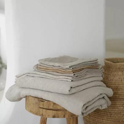 China Queen High Quality Nondisposable Stonewash Home Linen Sheet for sale