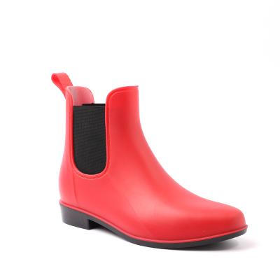 China Fashion Trend Fashion Style Women Rubber Women Shoes Boots Rain For Outdoor Activity for sale