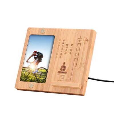 China Factory wholesale top selling mobile phone with photo frame POS 10w fast wireless charging wireless charger for sale