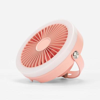 China Factory Wholesale Car Factory Wholesale Multifunctional Portable Mini Night Light Ligh Rechargeable Fan for sale