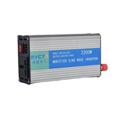 China Home Appliance 12V 220V 2000W 2kW Off Grid Sine Wave Inverter Modified Inverter DC To AC Inverter for sale