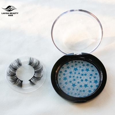 China Lavish 100% Hair Beauty Private Label False Eyelashes 25mm Real Mink 3D False Eyelashes for sale