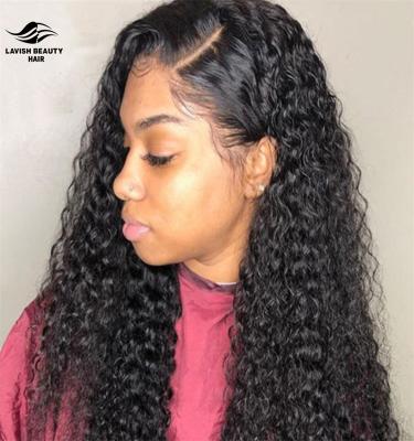 China Wholesale Thin DEEP LOOSE Closure Lace Front Wigs Brazilian Curly Wig Lace Front Hair WAVE Wigs Hair Lace Front For Black Women for sale