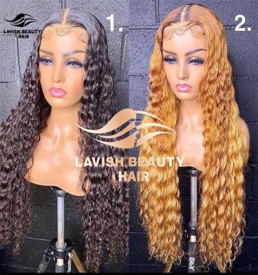 China Wholesale Transparent Loose Deep Wave Wig Hd Wave Virgin Human Hair 4x4 Lace Front Closure Brazilian Unprocessed Silky Straight Full Wig Seller for sale