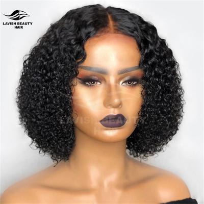 China Lavishbeauty Virgin Hair Hd Full Lace Frontal Natural Hair Wigs Silky Straight Curly Curly Indian Hair Transparent Lace Front Wigs for sale