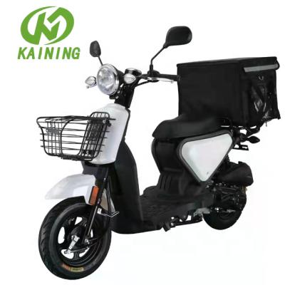 China 2022 unisex new fashion front and rear food cart 72v 20ah electric takeaway scooter for sale