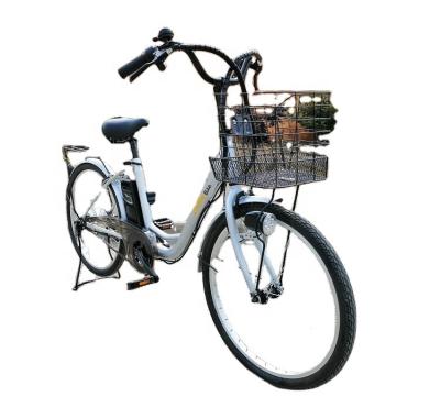 China 24 Inch Steel Frame 250w Motor 25km/h Speed ​​Steel Pedal Assisted Electric Bicycle for sale