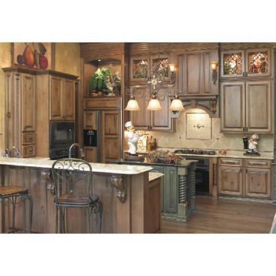 China Factory Customized Solidwood Kitche Solid Wood Cabinet For Home for sale