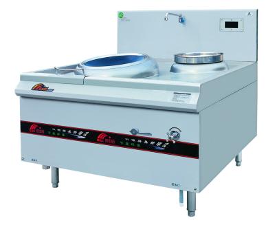 China 15KW High Efficiency Single Large Induction Wok With Magnetic Control for sale