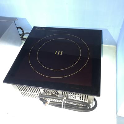 China Onder de Waaier commerciële Elektrische Inductie Cooktop, Elektrische Countertop Branders van de Lijst Kleine Inductie Te koop