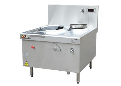 Chine Grand wok d'induction de brûleur simple pour l'usine/école/hospitalité/hôtel à vendre