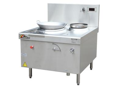 China Wok grande de la inducción del solo anillo/gama de gas china con rápidamente cocinar la pantalla LED en venta