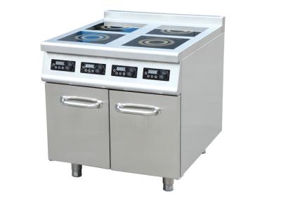 China 4 de Inductiewaaier van de streek Dubbele Oven, Elektrische Freestanding Waaier Gemakkelijke Schoon Te koop