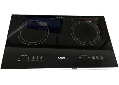 China Fácil limpe uma indução Cooktop de 2 queimadores, fogão de indução 3000W da placa dobro à venda