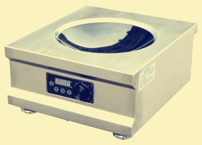 Chine 5KW/220V a adapté le wok aux besoins du client commercial d'induction avec un mode plus chaud 400x450x260mm à vendre