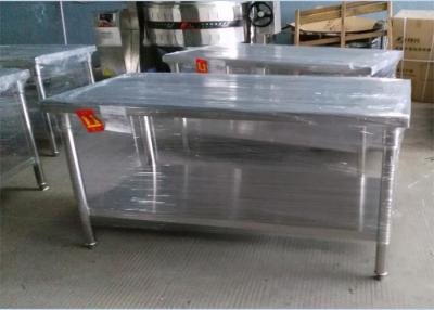 China Durable 304 Stainless Steel Work Table For Home / Commercial 1500*800*600mm  for sale