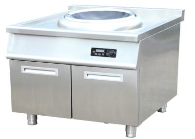 Chine Grand wok 8KW d'induction de burmer simple/ceran facultatif de schott wok en verre en céramique à vendre