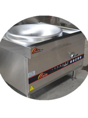 China Wok grande electromágnetico de la inducción de la estufa 20KW de la sola hornilla que fríe con acero inoxidable de 1.2m m en venta