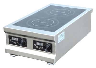 China Eco Friendly 2 Element Induction Cooktop , Dual Burner Induction Cooktop Low Noise for sale