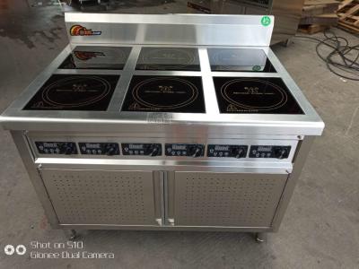 China Gama de cocinar eléctrica material 14kw, gama eléctrica del SUS 304 del acero inoxidable en venta