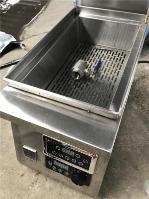 China Commerical Induction Deep Fryer Deep Fryer Stainless Steel  Fryer 5.5KW for sale