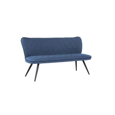 China simple & Hot Selling Modern Home Living Room Furniture Velvet Fabric Two Seat Modern Bench for sale