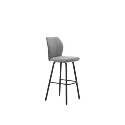 China simple & Modern commercial leather metal bar stool chair restaurant bar chair for sale