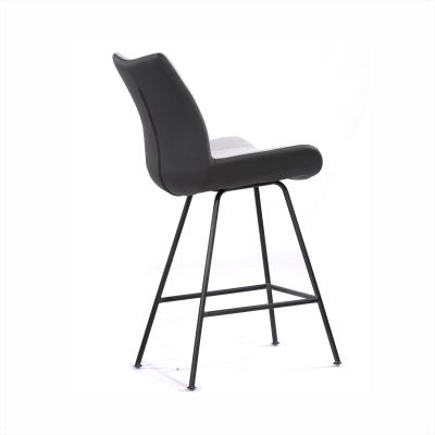 China simple & Fashion Youth Modern High Quality Metal Bases Velvet Bar Stool Legs Barstool Footstool Covers Chair for sale