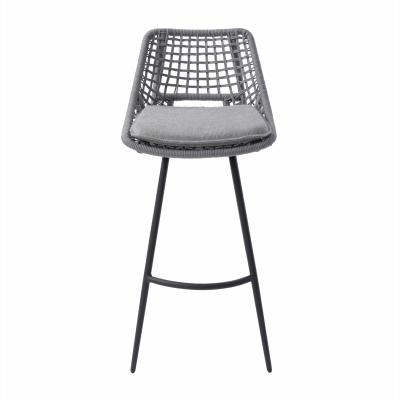 China simple & White and blue modern outdoor rattan umpire chair simple and comfortable stylish single chair for sale