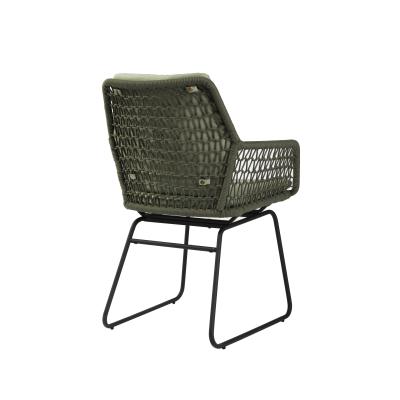 China simple & Outdoor Modern Luxury Outdoor Garden Rattan Patio Furniture Leisure Wicker Rattan Dining Chair for sale