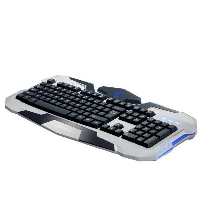 China Teclado de membrana impermeable para el juego, teclado mecánico llevado azul del juego en venta