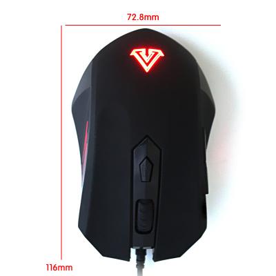 China Promotion Gift YSA Switch USB Wired Gaming Mouse / game mouse with red led  PAN3509 for sale