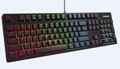 China Teclado llevado mecánico compacto del contraluz, teclados iluminados para los ordenadores en venta