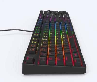 China Teclado retroiluminado llevado mecánico del juego del interruptor del MX de la cereza para el sistema de Windows 8/MAC OS X en venta