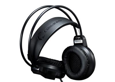 China Lightweight Stereo Gaming Headphone with backlight , over the ear gaming headset for sale