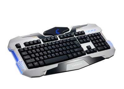 China 104 Key Waterproof and explosion proof Membrane Gaming Keyboard Backlit for sale