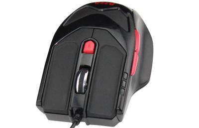 China Adjustable USB Wired Laser Gaming Mouse , gaming computer mouse 600.1000.1600. 2400 for sale