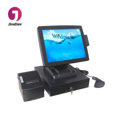 China Retail Store POS With MSR J1800 J1900 POS CORE I3 China Factory Price for sale